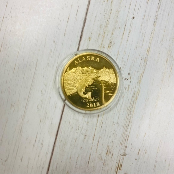 Alaska Mint 2018 Limited Edition Fishing Sportsmen Medallion. - Picture 8 of 12
